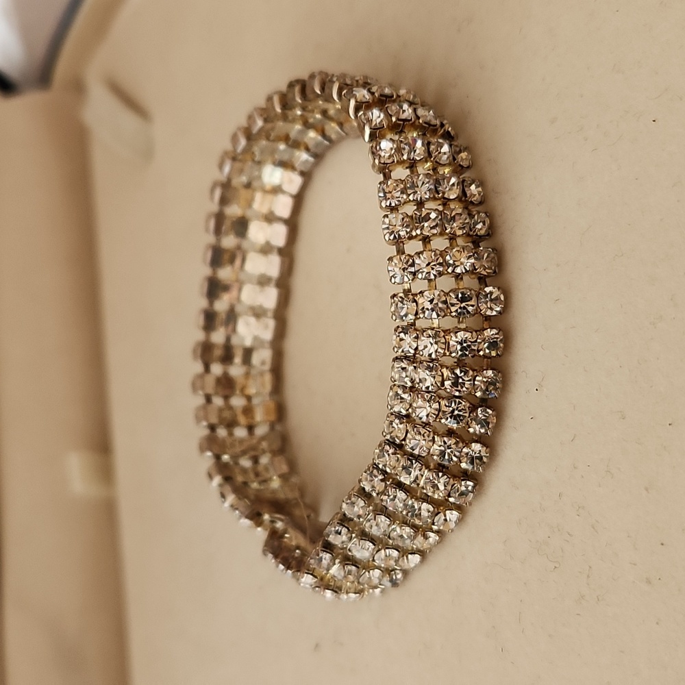 Vintage Rhinestone Bracelet